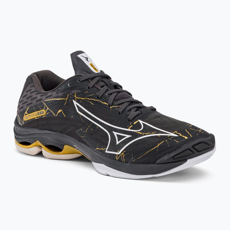 Buty do siatkówki męskie Mizuno Wave Lightning Z7 black oyster/mp gold/irongat
