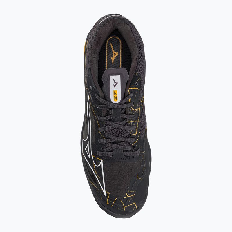Buty do siatkówki męskie Mizuno Wave Lightning Z7 black oyster/mp gold/irongat 6