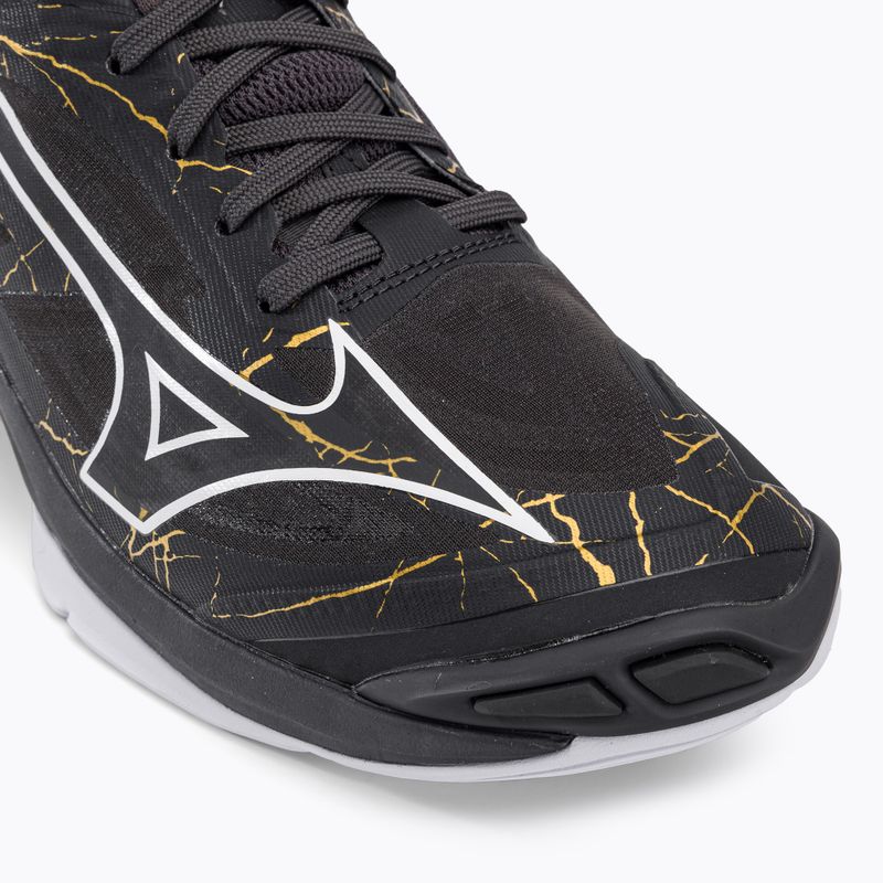Buty do siatkówki męskie Mizuno Wave Lightning Z7 black oyster/mp gold/irongat 7
