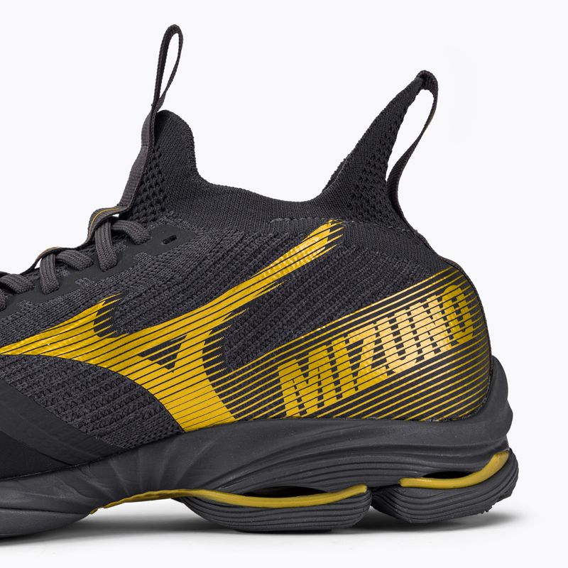 Buty do siatkówki Mizuno Wave Lightning Neo 2 black oyster/mp gold/irongat 10