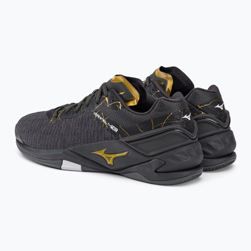 Buty do piłki ręcznej Mizuno Wave Stealth Neo black oyster/mp gold/irongat 3
