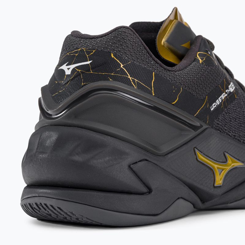 Buty do piłki ręcznej Mizuno Wave Stealth Neo black oyster/mp gold/irongat 8