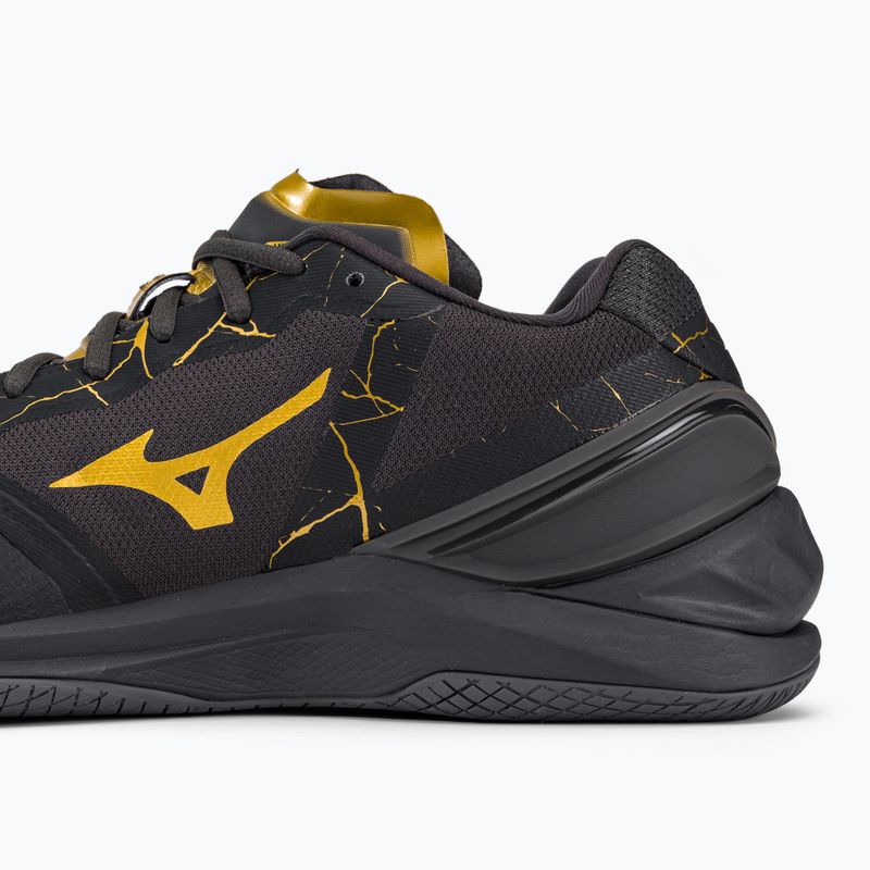 Buty do piłki ręcznej Mizuno Wave Stealth Neo black oyster/mp gold/irongat 9