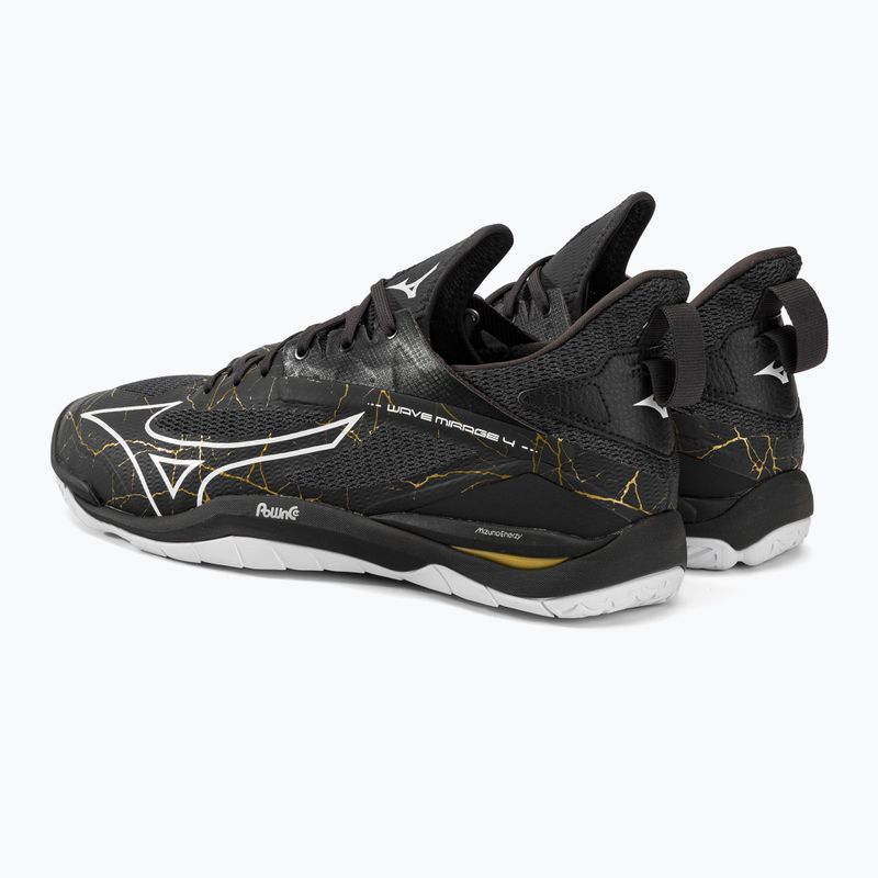 Buty do piłki ręcznej Mizuno Wave Mirage 4 czarne X1GA215041 3