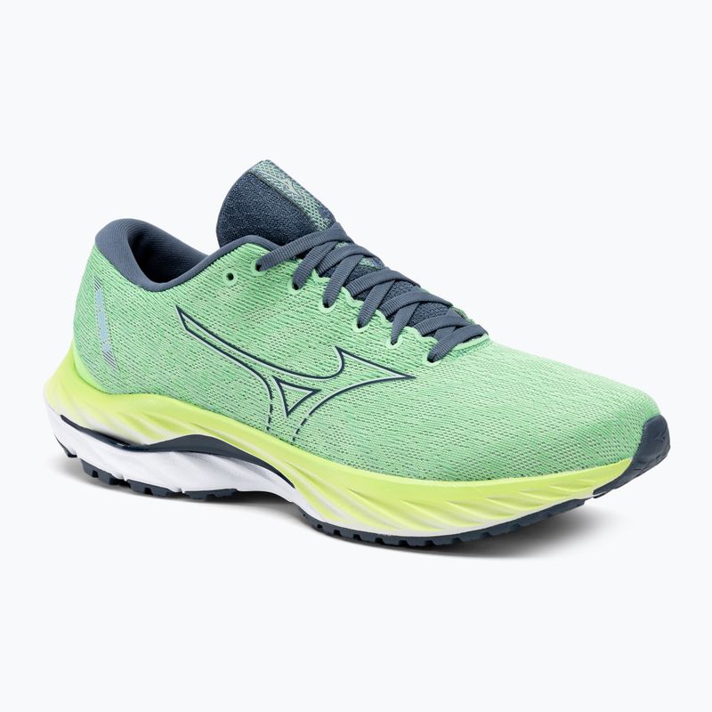 Buty do biegania męskie Mizuno Wave Inspire 19 909c/china blue/camo green