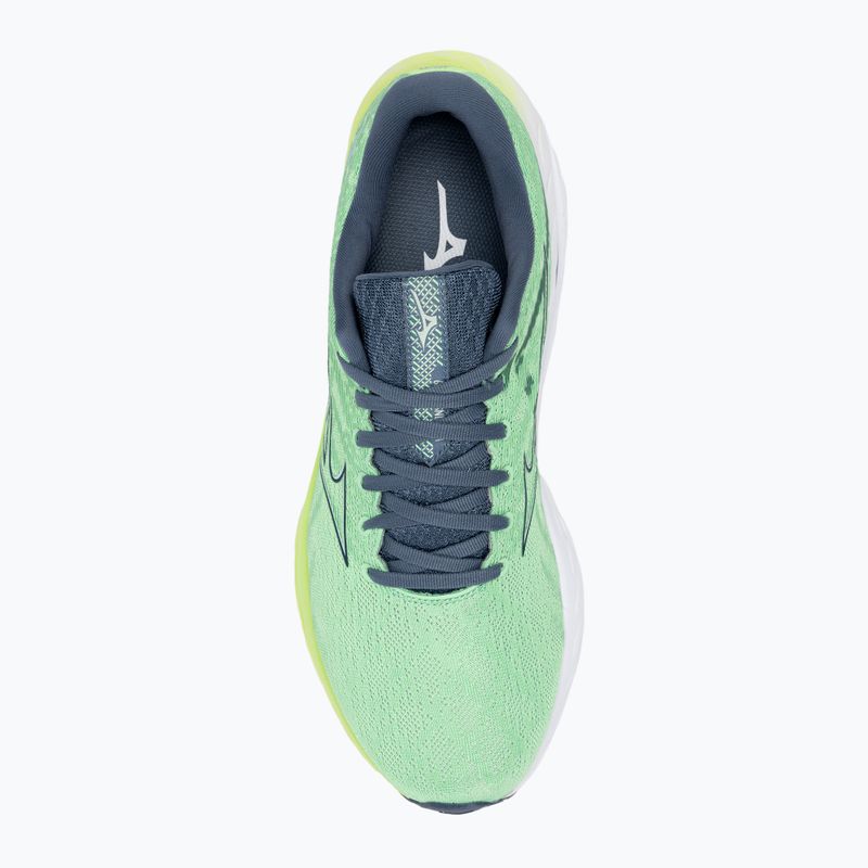Buty do biegania męskie Mizuno Wave Inspire 19 909c/china blue/camo green 6