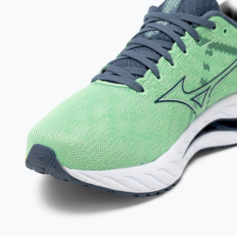 Buty do biegania męskie Mizuno Wave Inspire 19 909c/china blue/camo green 8