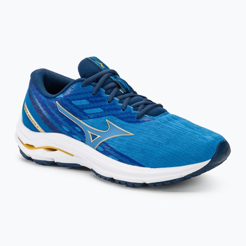 Buty do biegania męskie Mizuno Wave Equate 7 french blue/gold/gold