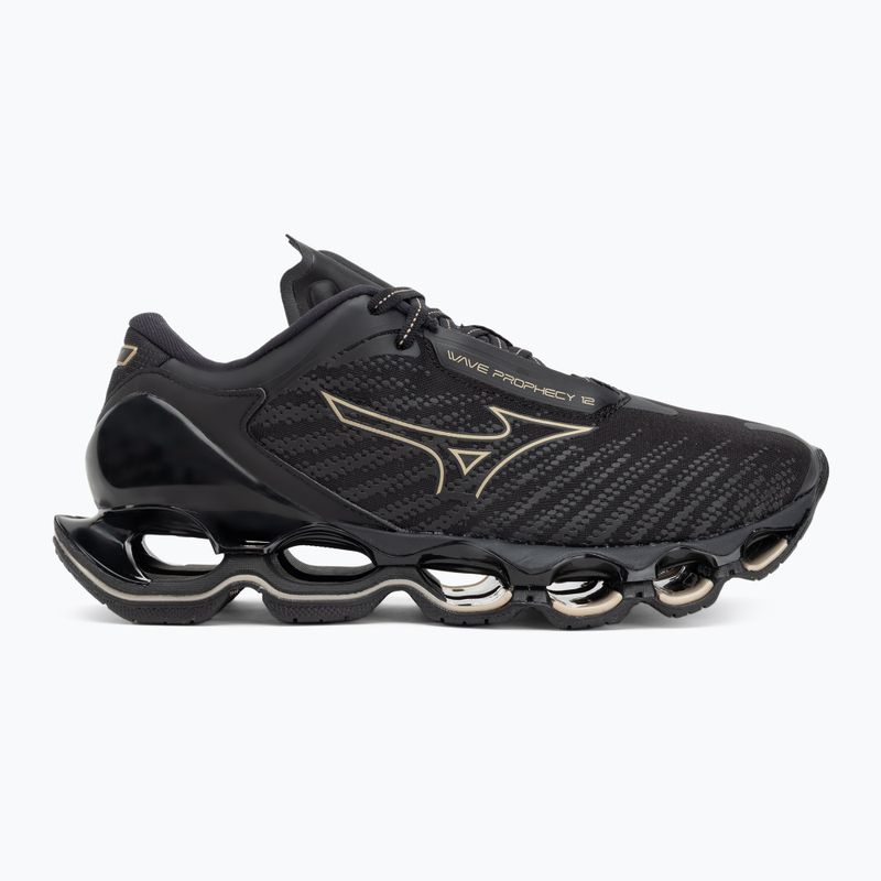Buty do biegania damskie Mizuno Wave Prophecy 12 black/ge gold 2