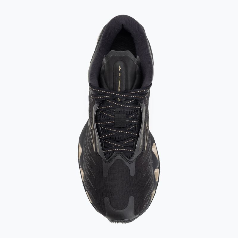 Buty do biegania damskie Mizuno Wave Prophecy 12 black/ge gold 5