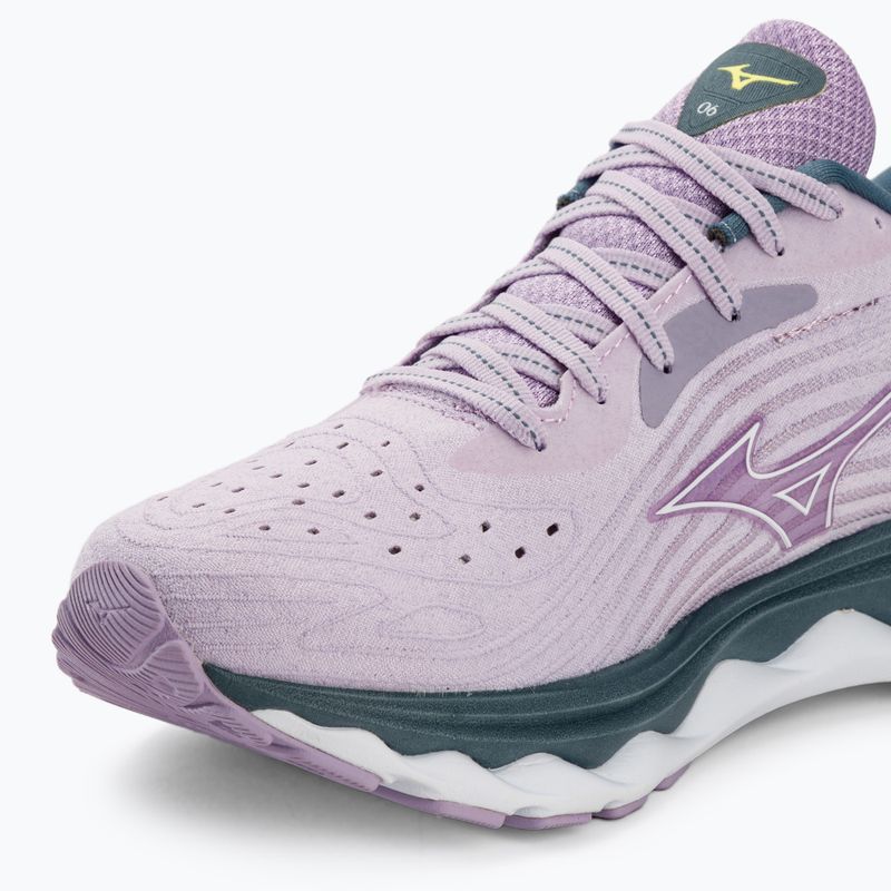 Buty do biegania damskie Mizuno Wave Sky 6 pastililac/whitee/china blue 7