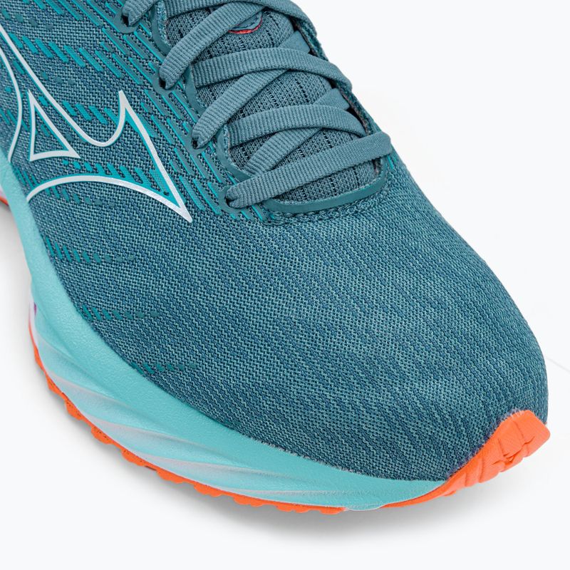 Buty do biegania damskie Mizuno Wave Rider 26 niebieskie J1GD220371 7