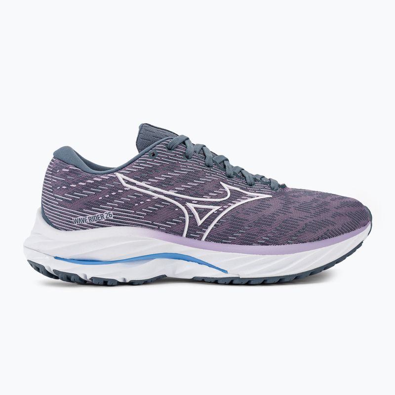 Buty do biegania damskie Mizuno Wave Rider 26 wisteria/whitee/china blue 2