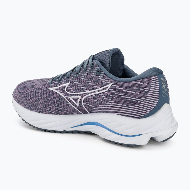 Buty do biegania damskie Mizuno Wave Rider 26 wisteria/whitee/china blue 3