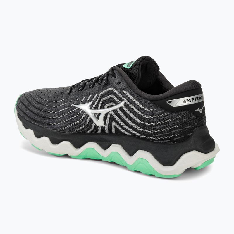 Buty do biegania damskie Mizuno Wave Horizon 6 irongate/silv/springbud 3