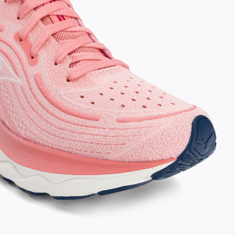 Buty do biegania damskie Mizuno Wave Skyrise 4 pbud/vaporgray/peachblos 8