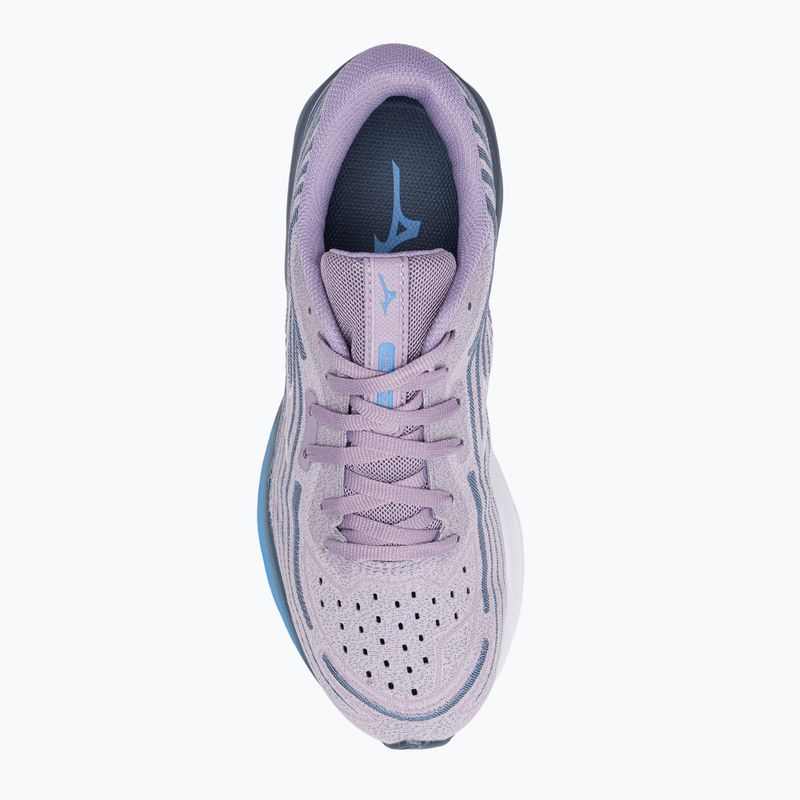 Buty do biegania damskie Mizuno Wave Skyrise 4 wisteria/white/chinablue 7
