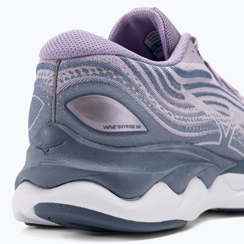 Buty do biegania damskie Mizuno Wave Skyrise 4 wisteria/white/chinablue 11
