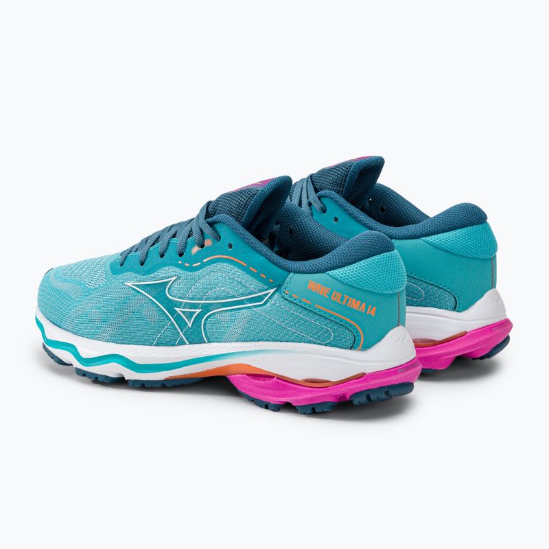 Buty do biegania damskie Mizuno Wave Ultima 14 maui blue/ white/ 807 c 3