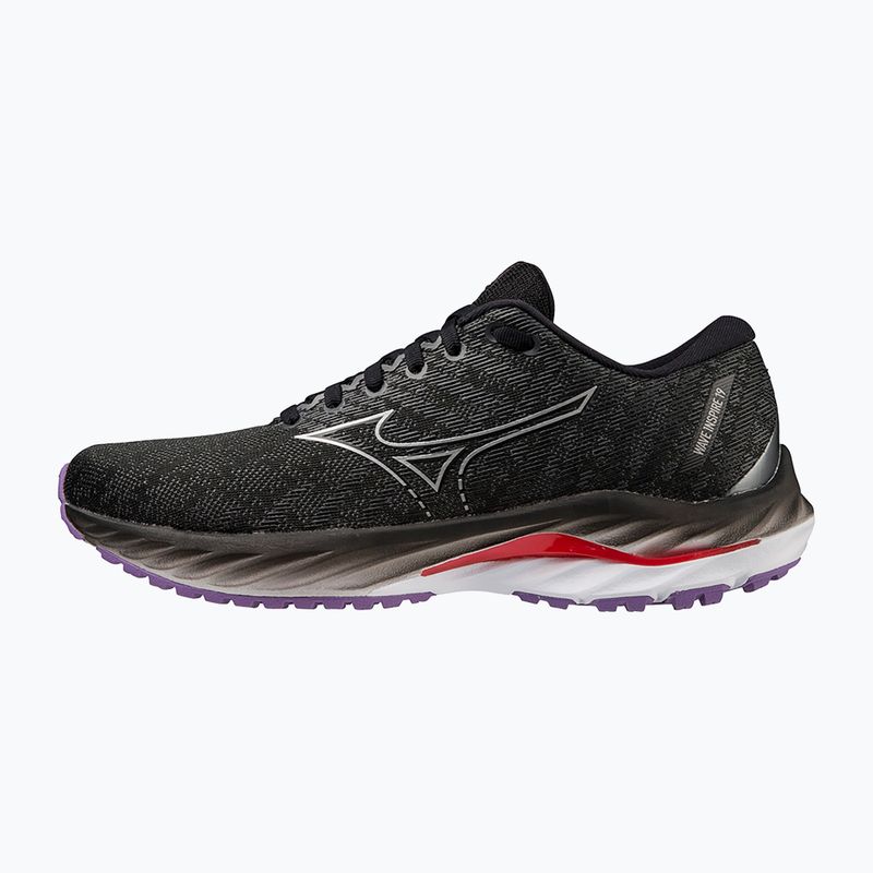 Buty do biegania damskie Mizuno Wave Inspire 19 W black/ silver/ bitsweet 10