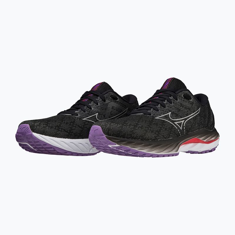 Buty do biegania damskie Mizuno Wave Inspire 19 W black/ silver/ bitsweet 15