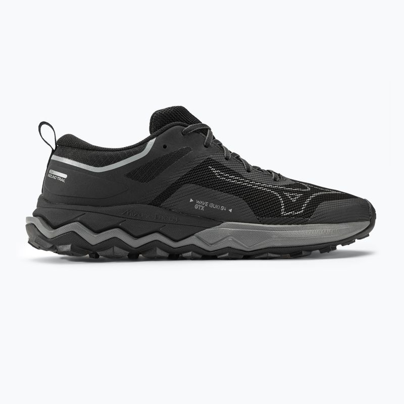 Buty do biegania męskie Mizuno Wave Ibuki 4 GTX black/metalic gray/dark shadow 3