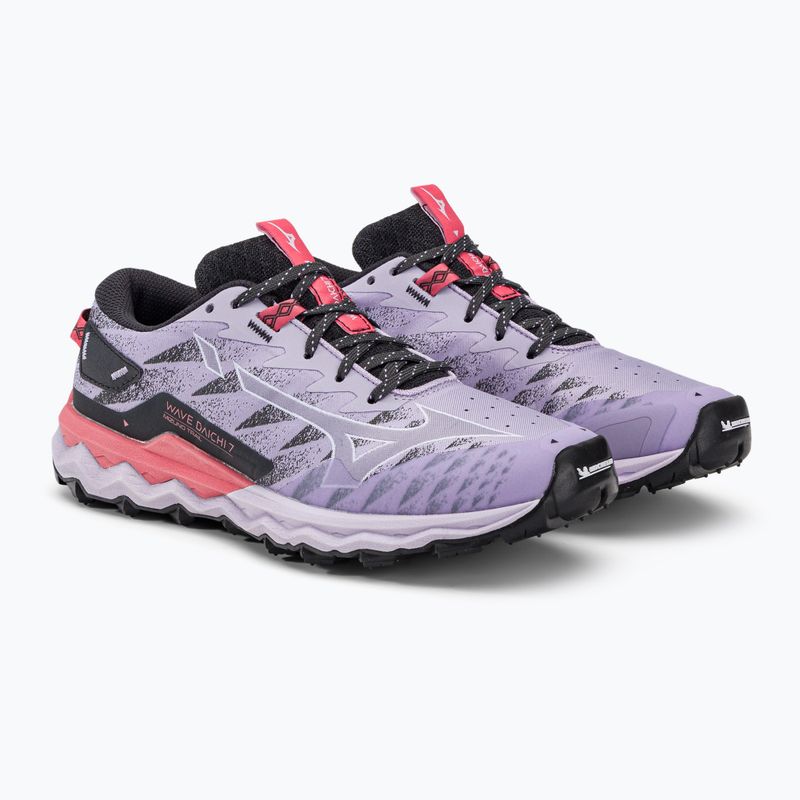Buty do biegania damskie Mizuno Wave Daichi 7 pillac/wisteria/skcoral 4