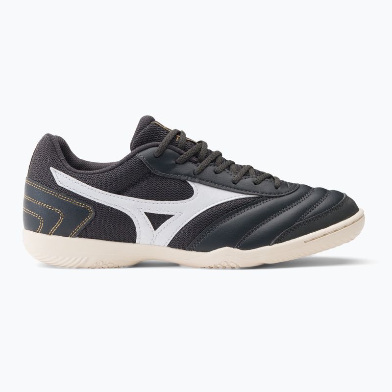 Buty piłkarskie Mizuno Morelia Sala Club IN black oyster/white 2