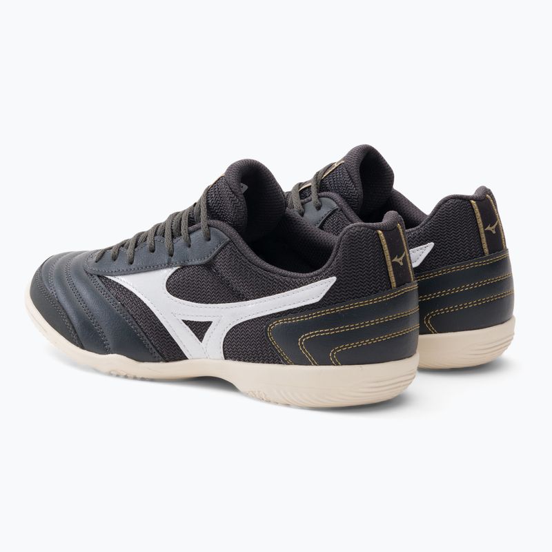 Buty piłkarskie Mizuno Morelia Sala Club IN black oyster/white 3