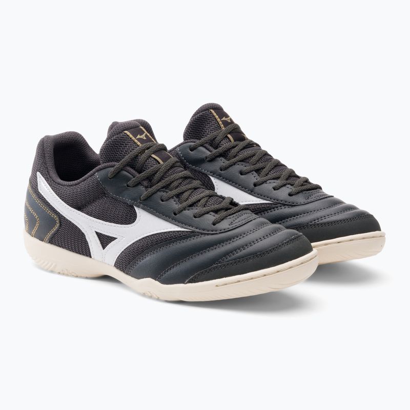 Buty piłkarskie Mizuno Morelia Sala Club IN black oyster/white 4