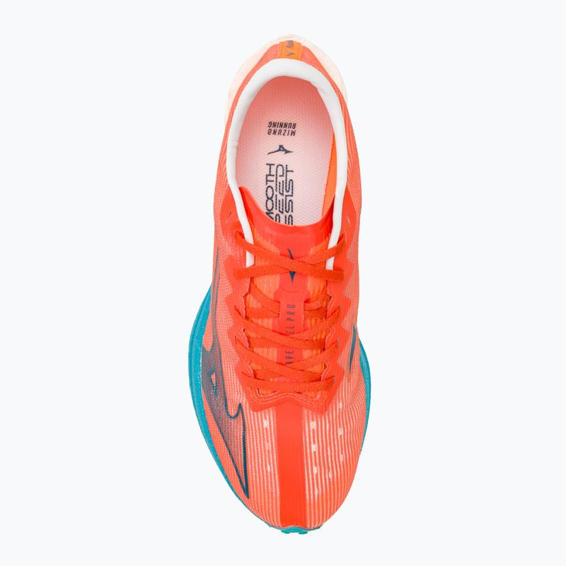 Buty do biegania Mizuno Wave Duel Pro soleil/bashes/mblue 5