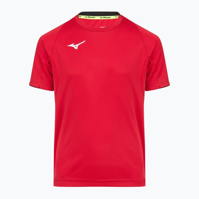 Koszulka treningowa dziecięca Mizuno Core SS red/black
