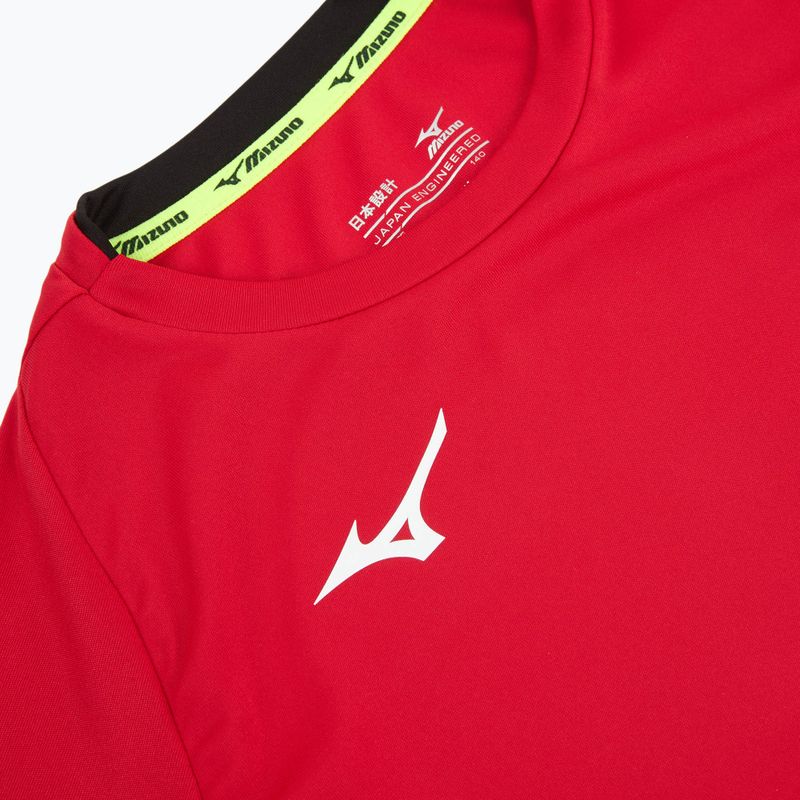 Koszulka treningowa dziecięca Mizuno Core SS red/black 3