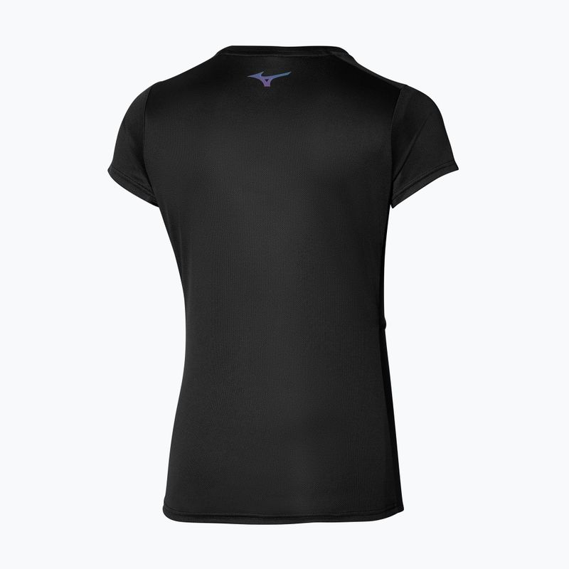 Koszulka damska Mizuno Two Loops 8 Tee black 2