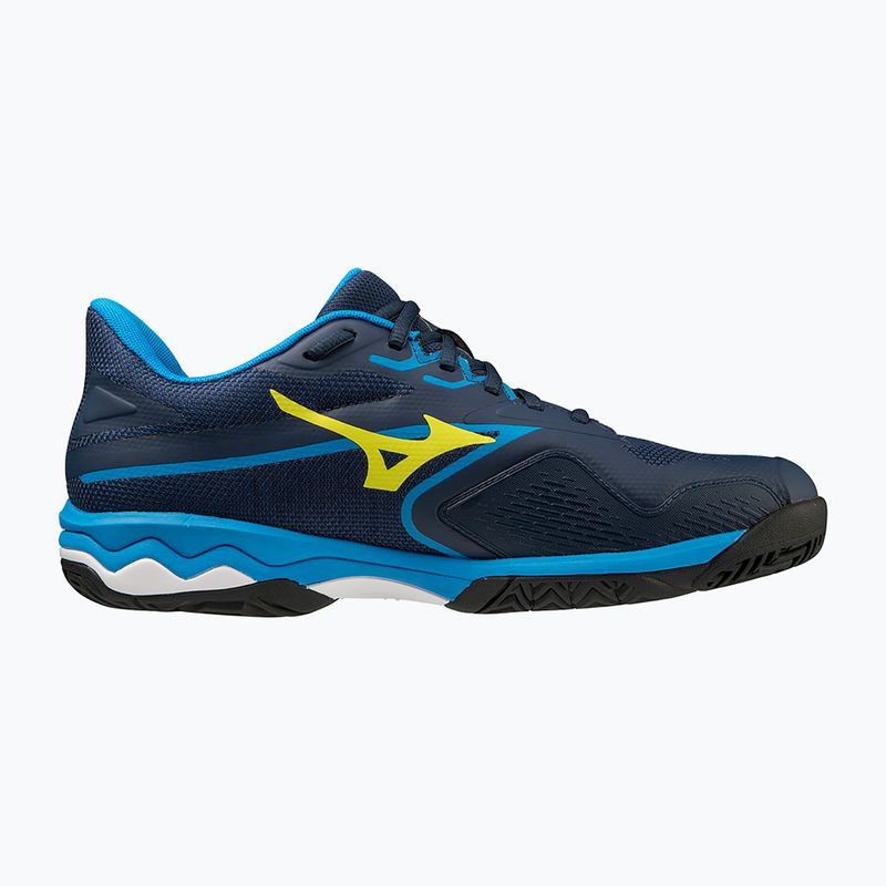 Buty do tenisa męskie Mizuno Wave Exceed Light 2 AC dress blues/bolt2 neon/clolsonne 8