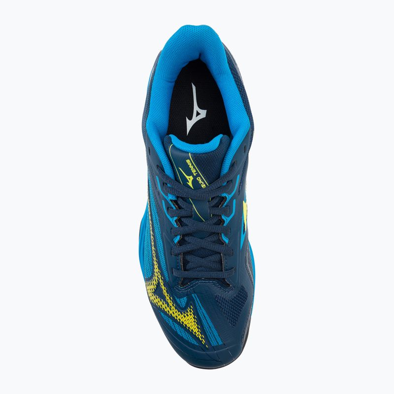 Buty do tenisa męskie Mizuno Wave Exceed Light 2 AC dress blues/bolt2 neon/clolsonne 6