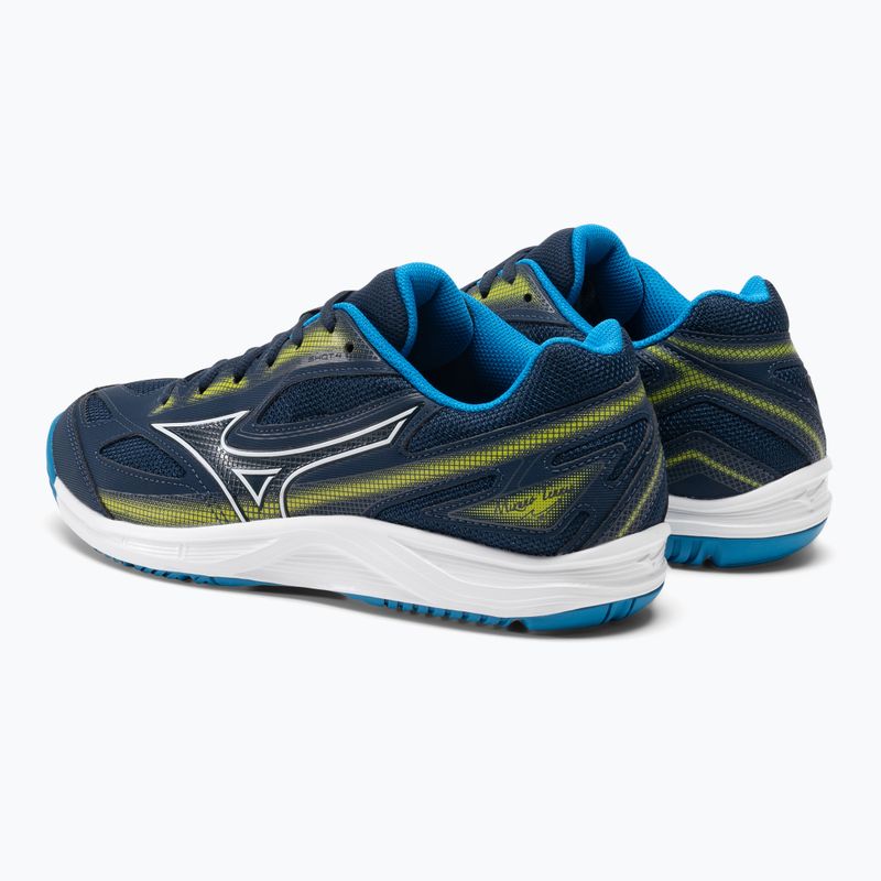 Buty do tenisa Mizuno Break Shot 4 AC dress blues/jet blue/sulphur spring 3