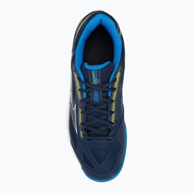 Buty do tenisa Mizuno Break Shot 4 AC dress blues/jet blue/sulphur spring 6