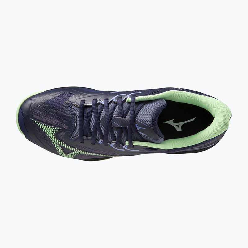 Buty do padla męskie Mizuno Wave Exceed Light 2 Padel evening blue/ patina green/ lolite 9