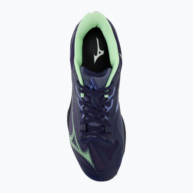 Buty do padla męskie Mizuno Wave Exceed Light 2 Padel evening blue/ patina green/ lolite 6