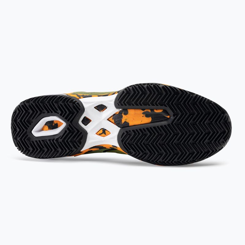 Buty do padla męskie Mizuno Wave Exceed Light 2 Padel calliste green/ vibrant orange/ black 5