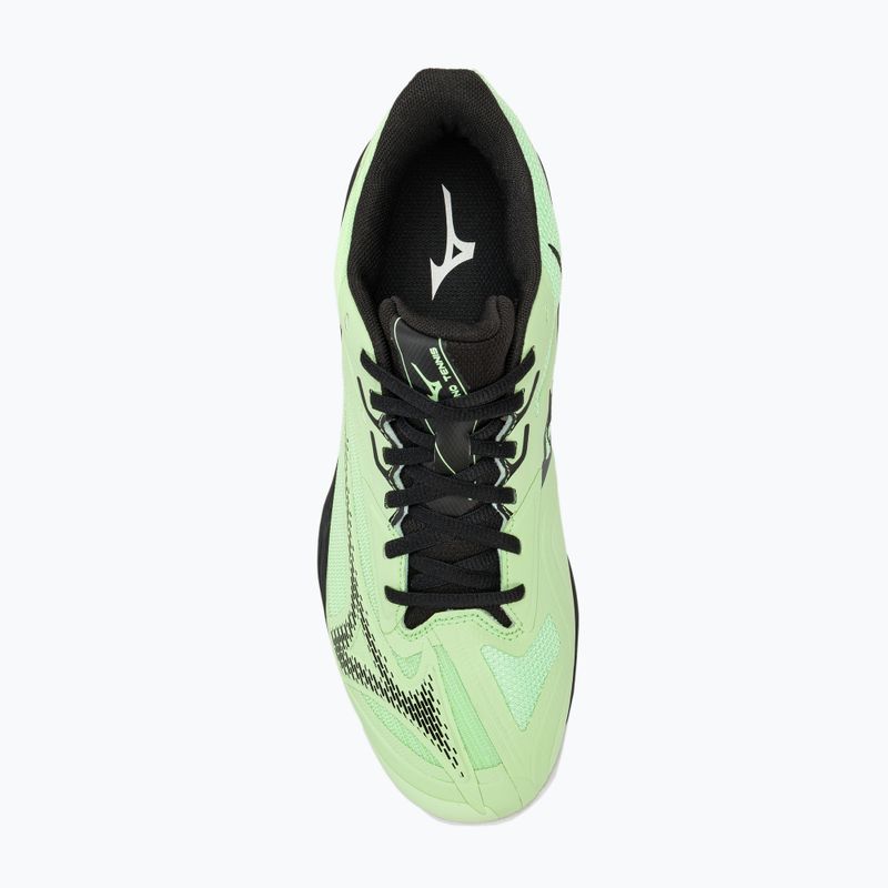 Buty do tenisa męskie Mizuno Wave Exceed Light 2 CC patina green/ black/ white 5