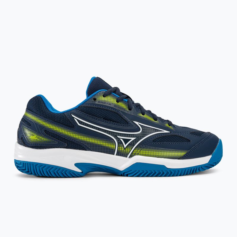 Buty do tenisa męskie Mizuno Break Shot 4 CCdress blues/jet blue/sulphur spring 2