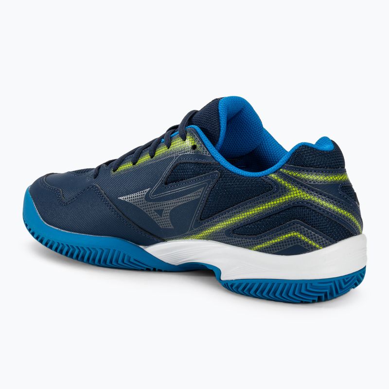 Buty do tenisa męskie Mizuno Break Shot 4 CCdress blues/jet blue/sulphur spring 3