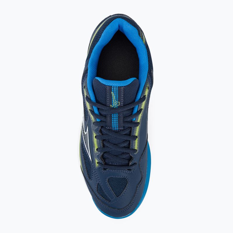 Buty do tenisa męskie Mizuno Break Shot 4 CC dress blues/ jet blue/ sulphur spring 5