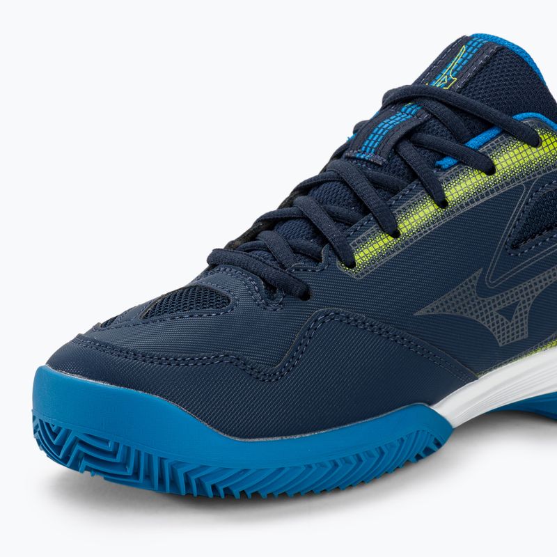 Buty do tenisa męskie Mizuno Break Shot 4 CCdress blues/jet blue/sulphur spring 7