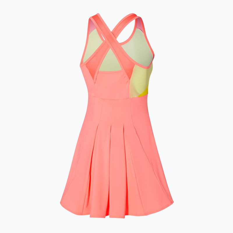 Sukienka tenisowa Mizuno Release Dress candy coral 2