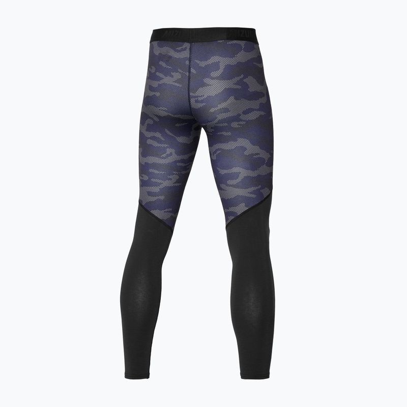 Legginsy do biegania męskie Mizuno Virtual Body G3 Long black 2
