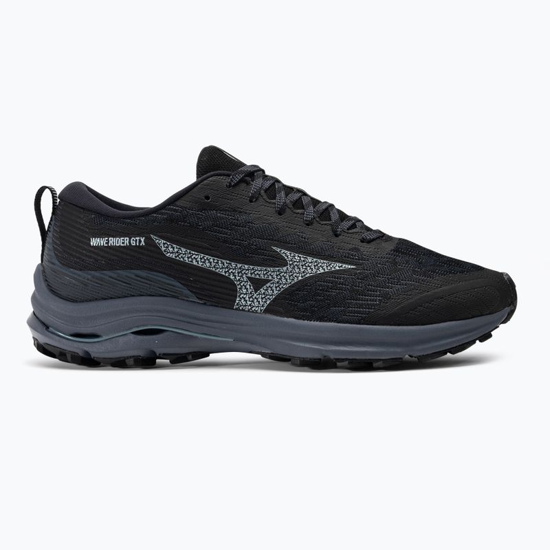 Buty do biegania męskie Mizuno Wave Rider GTX black/omre blue/glacial ridge 2