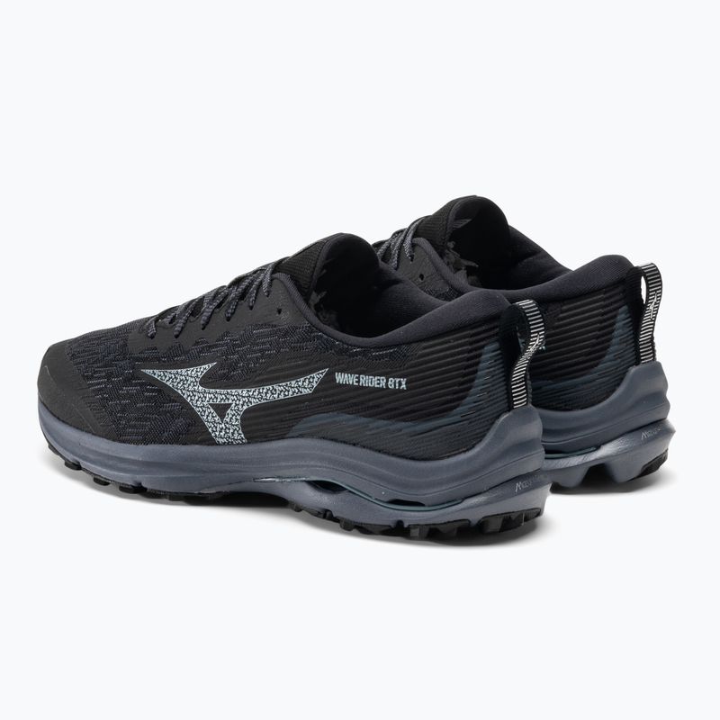 Buty do biegania męskie Mizuno Wave Rider GTX black/omre blue/glacial ridge 4